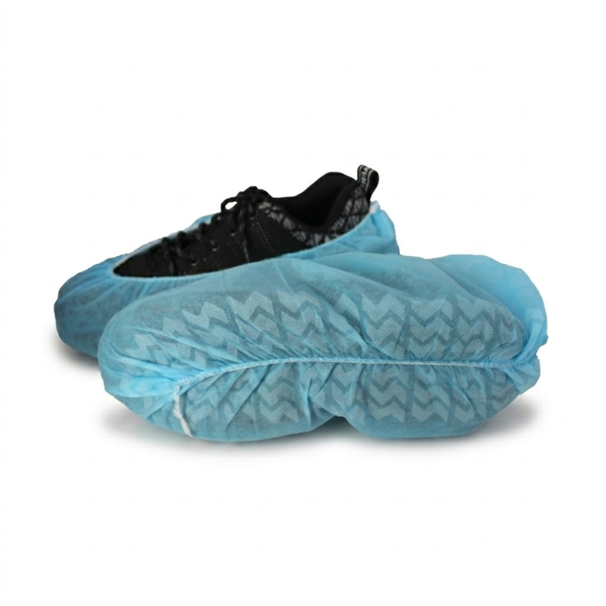 Blue Spunbonded Polypropylene Disposable Shoe Covers <br> 35560X