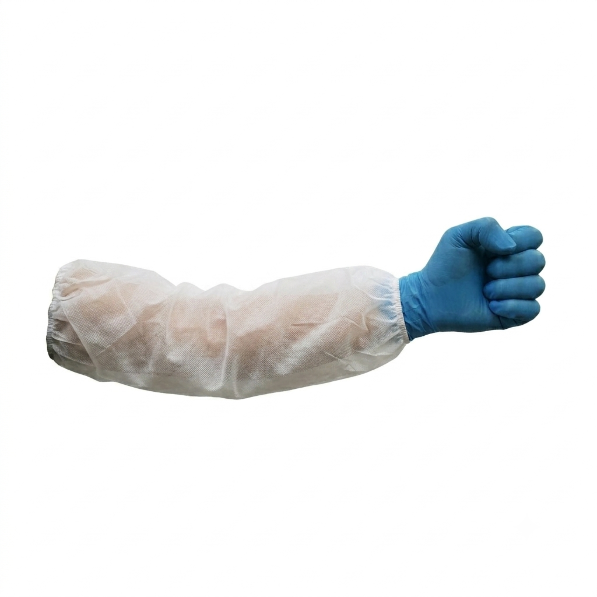 White Spunbonded Polypropylene Disposable Sleeves <br> 35580