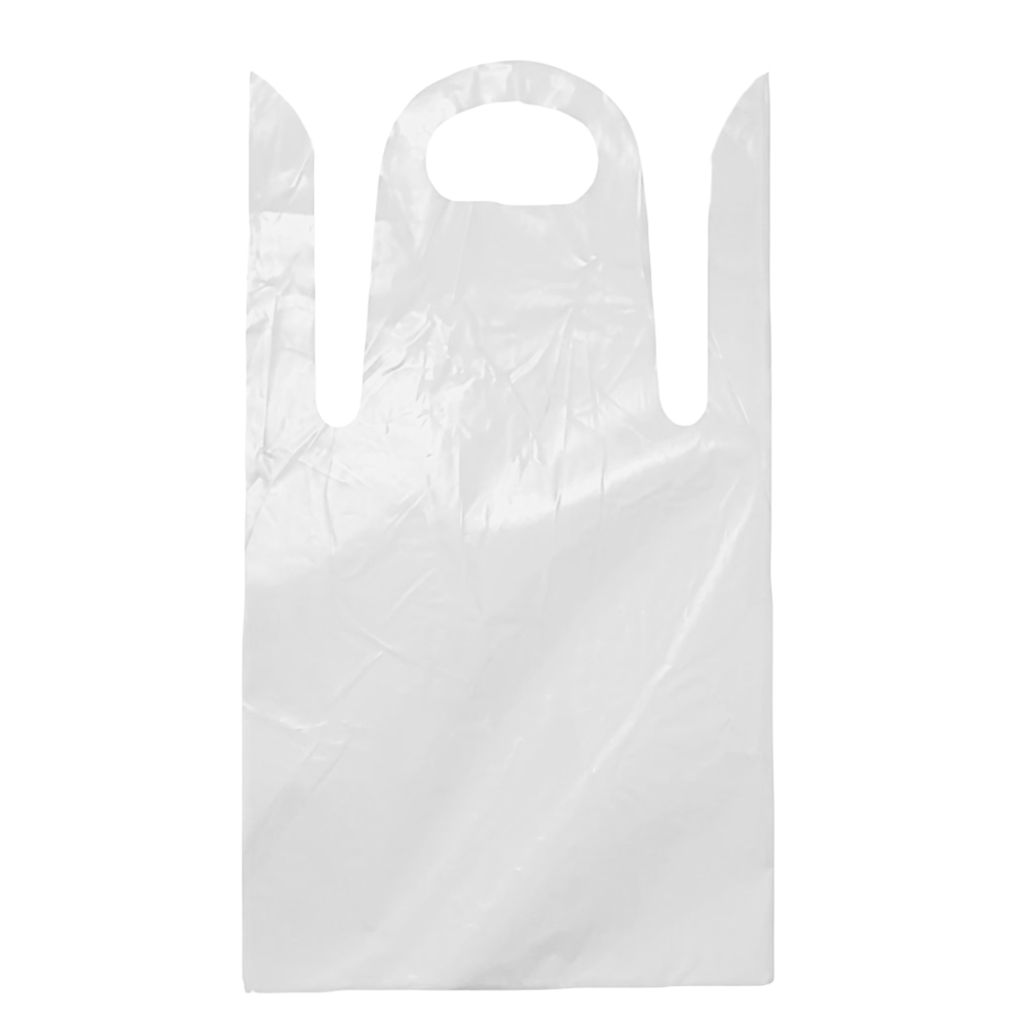 White Disposable Polyethylene Apron <br> 4846W