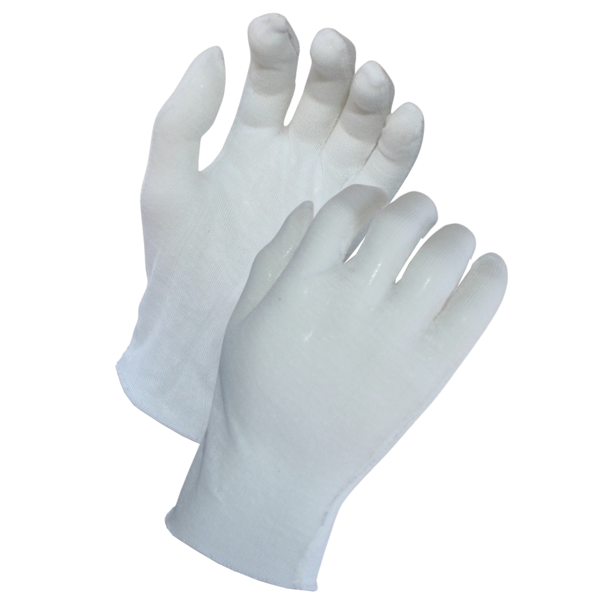 White Reversible Lisle Gloves <br> 6401