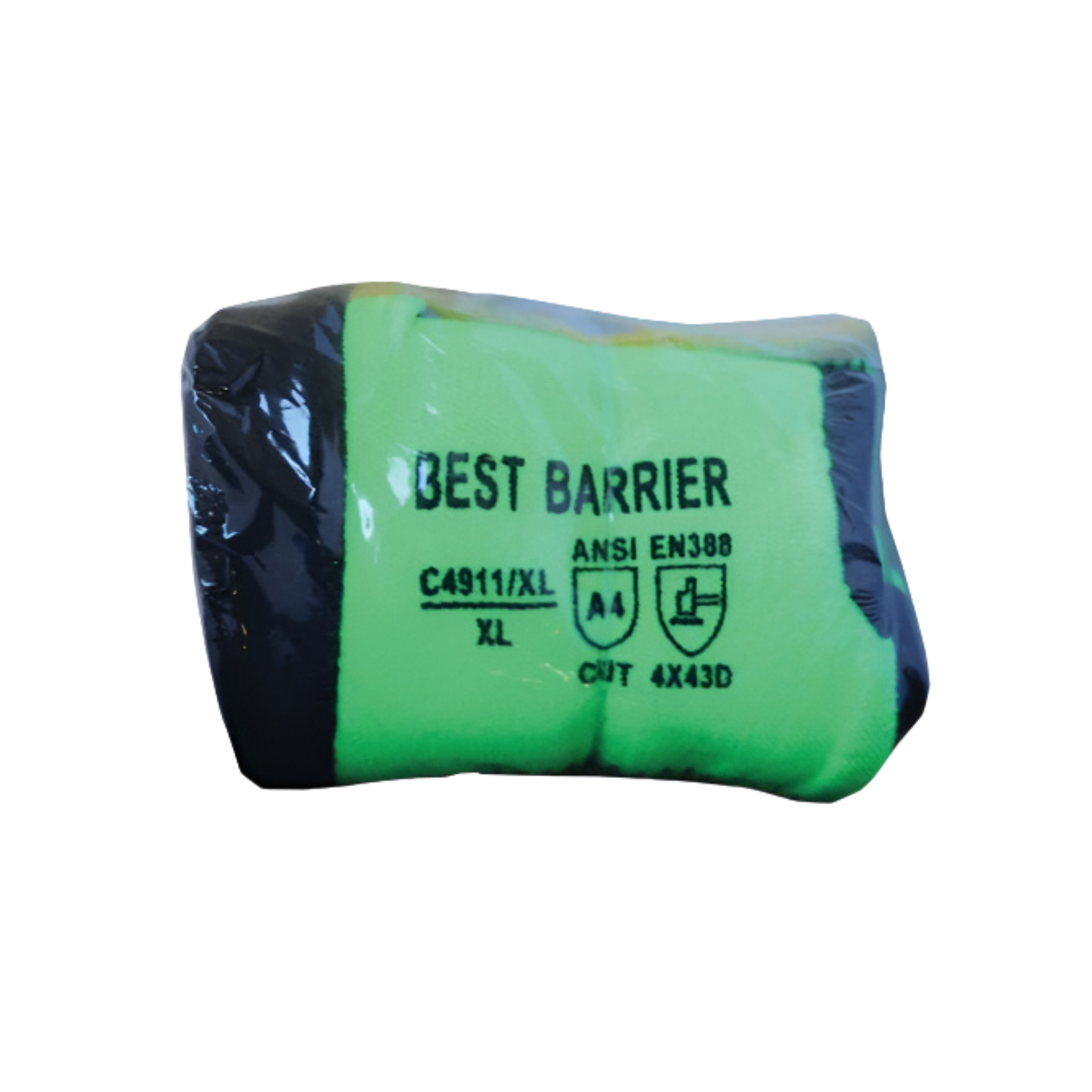 Cut Level A4, 13 Gauge, Black <br> Double Sandy Nitrile <br> Coated Gloves <br> C4911V