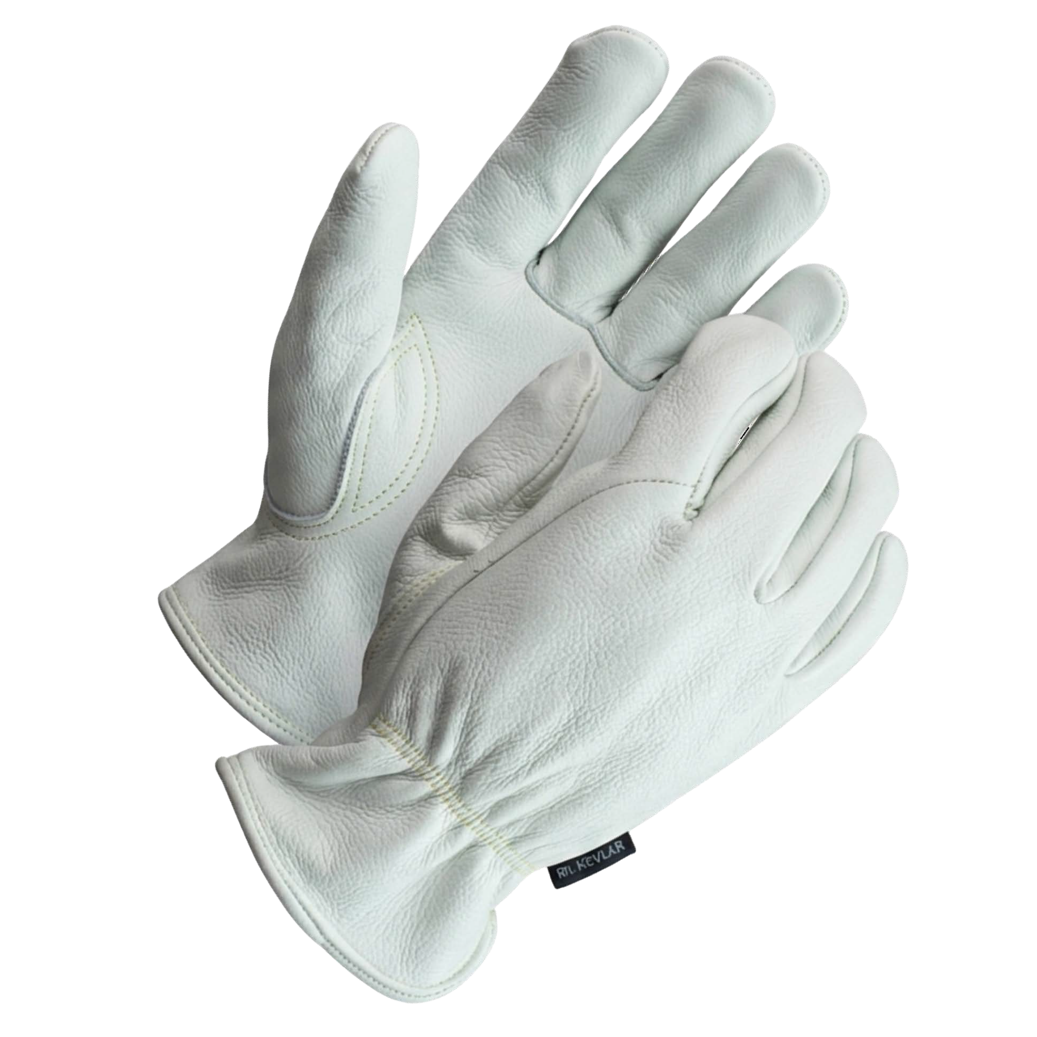 Premium Grade Cowhide Grain Leather Drivers Work Gloves <br> CH8100