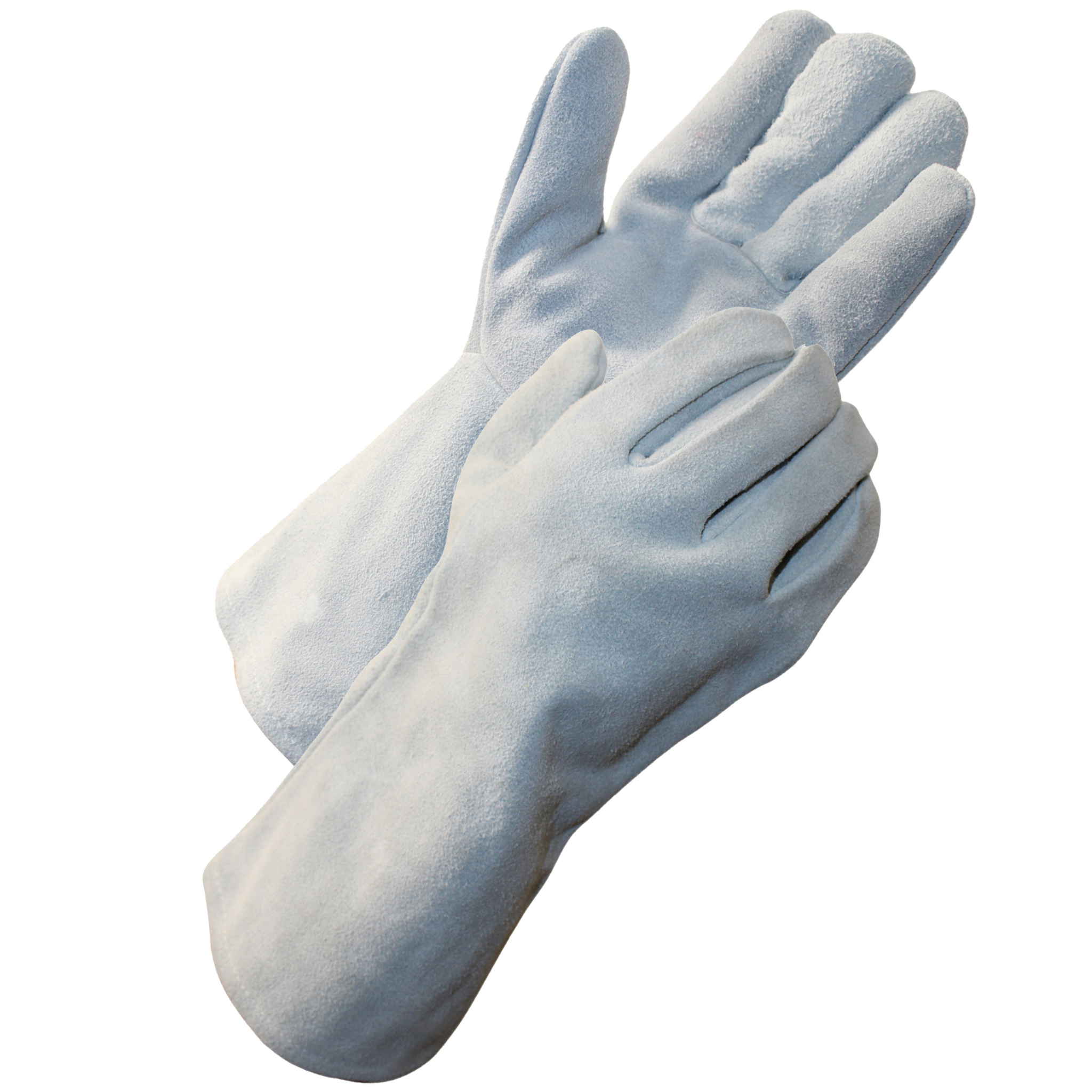 Gray Split Cowhide Welding Glove <br> WD9292