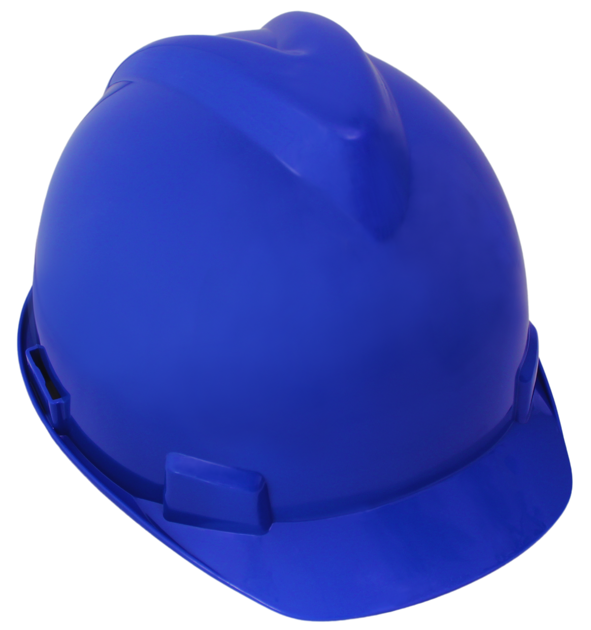 HDPE Full Brim <br> Hard Hat Blue <br> 4 Point Ratchet <br> Suspension <br> H4PBL