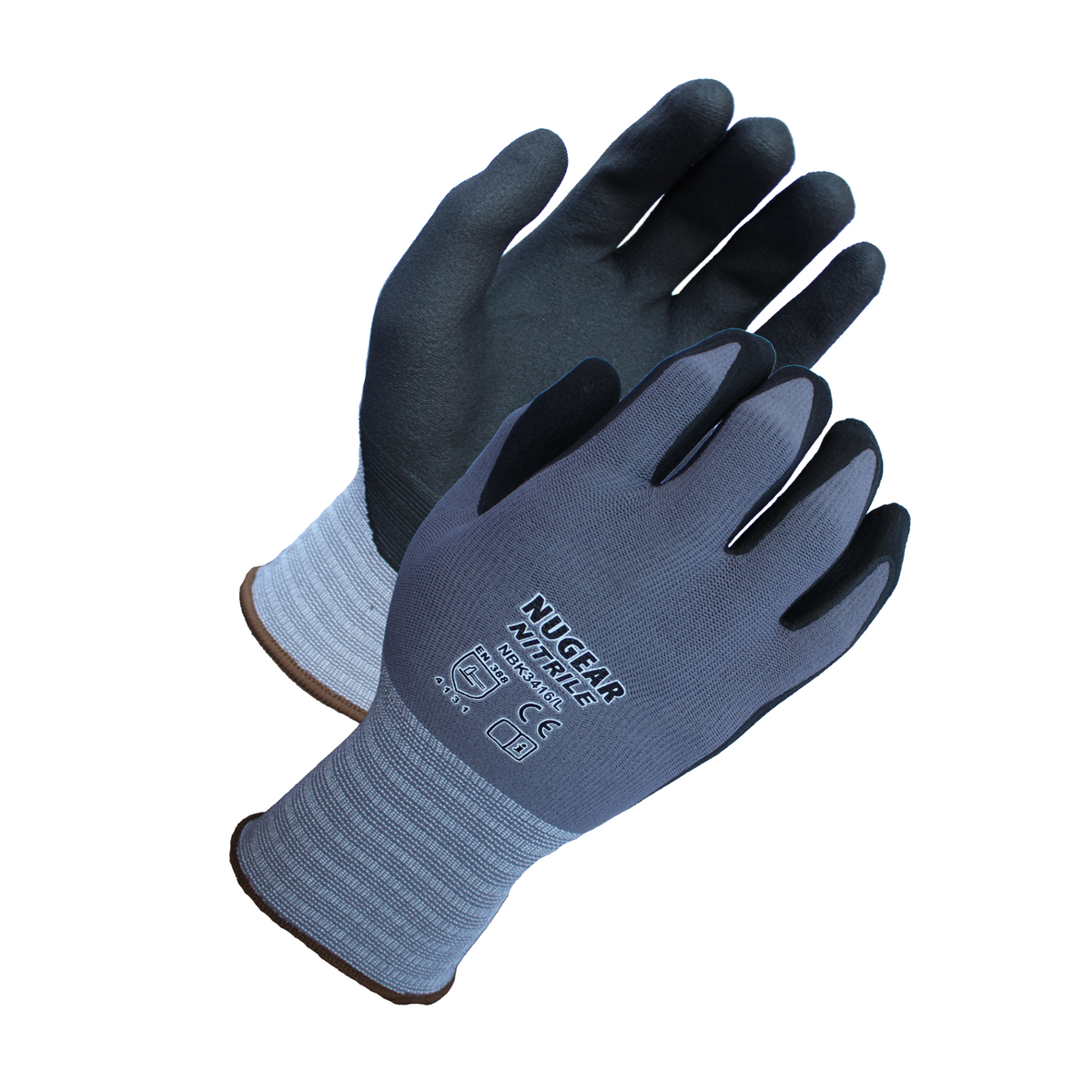 Micro-Foam Nitrile Coated On Palm & Fingers <br> NBK3416