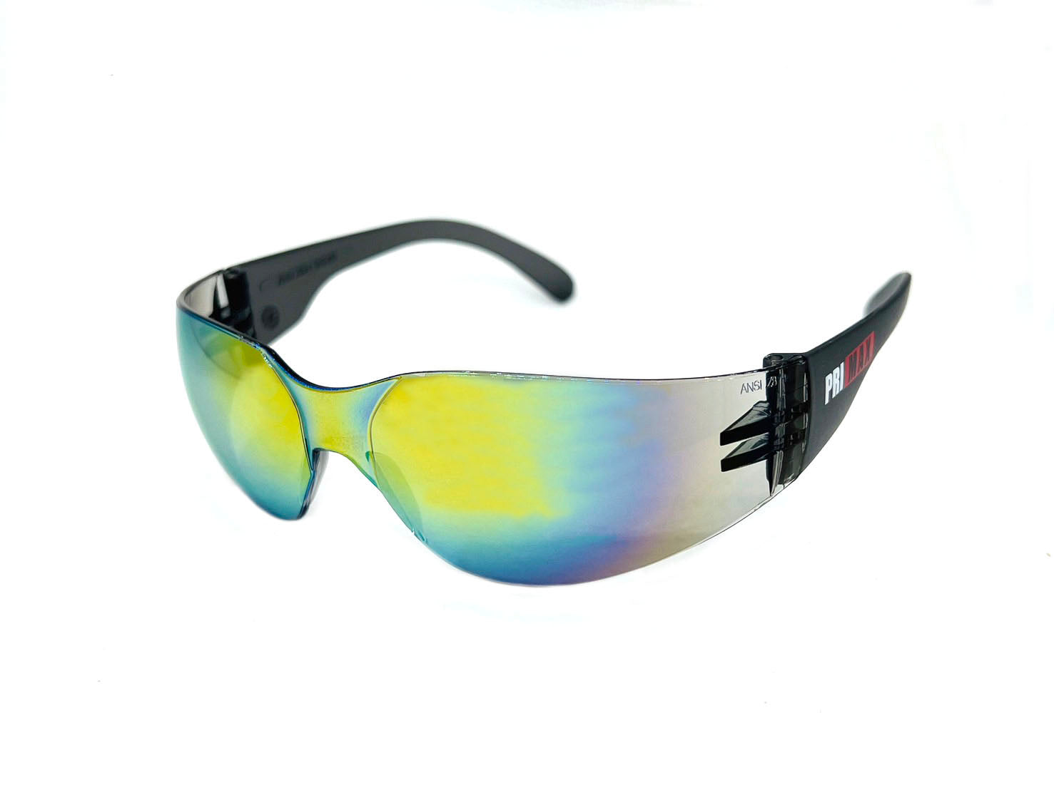 Rimless Safety Readers With Clear Temple, Rainbow Lens and Anti-Scratch Coating<br> SG10RB