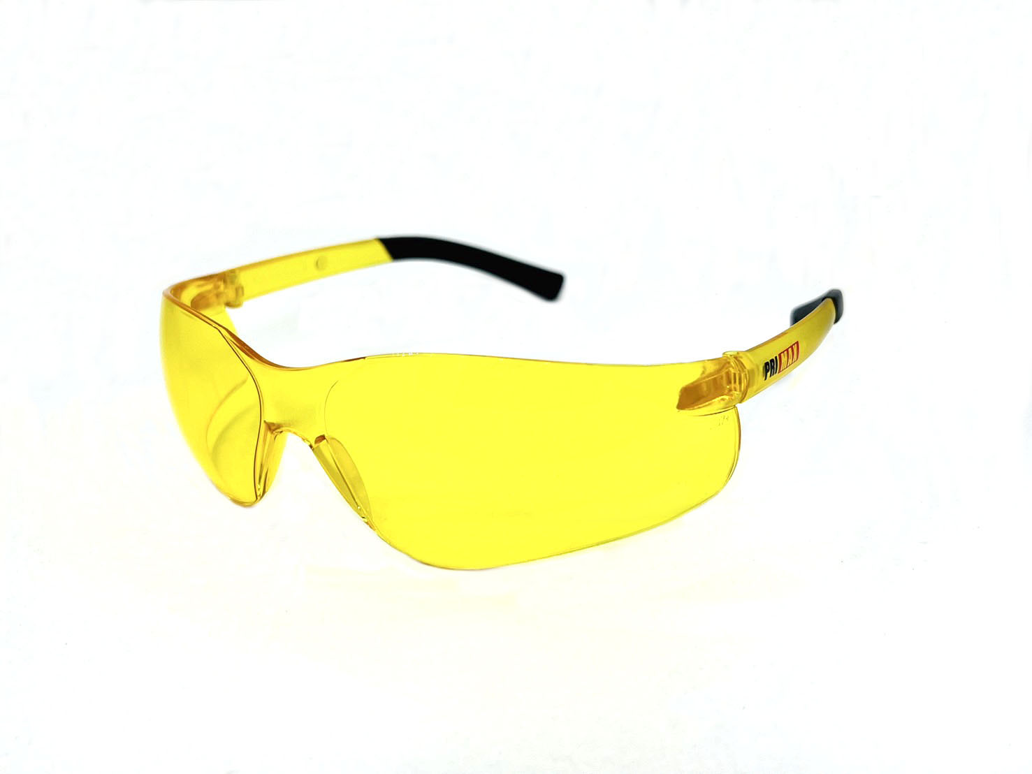 Rimless Safety Readers With Rubber Temple Tips, Amber Lens and Anti-Scratch Coating  <br> SG20A