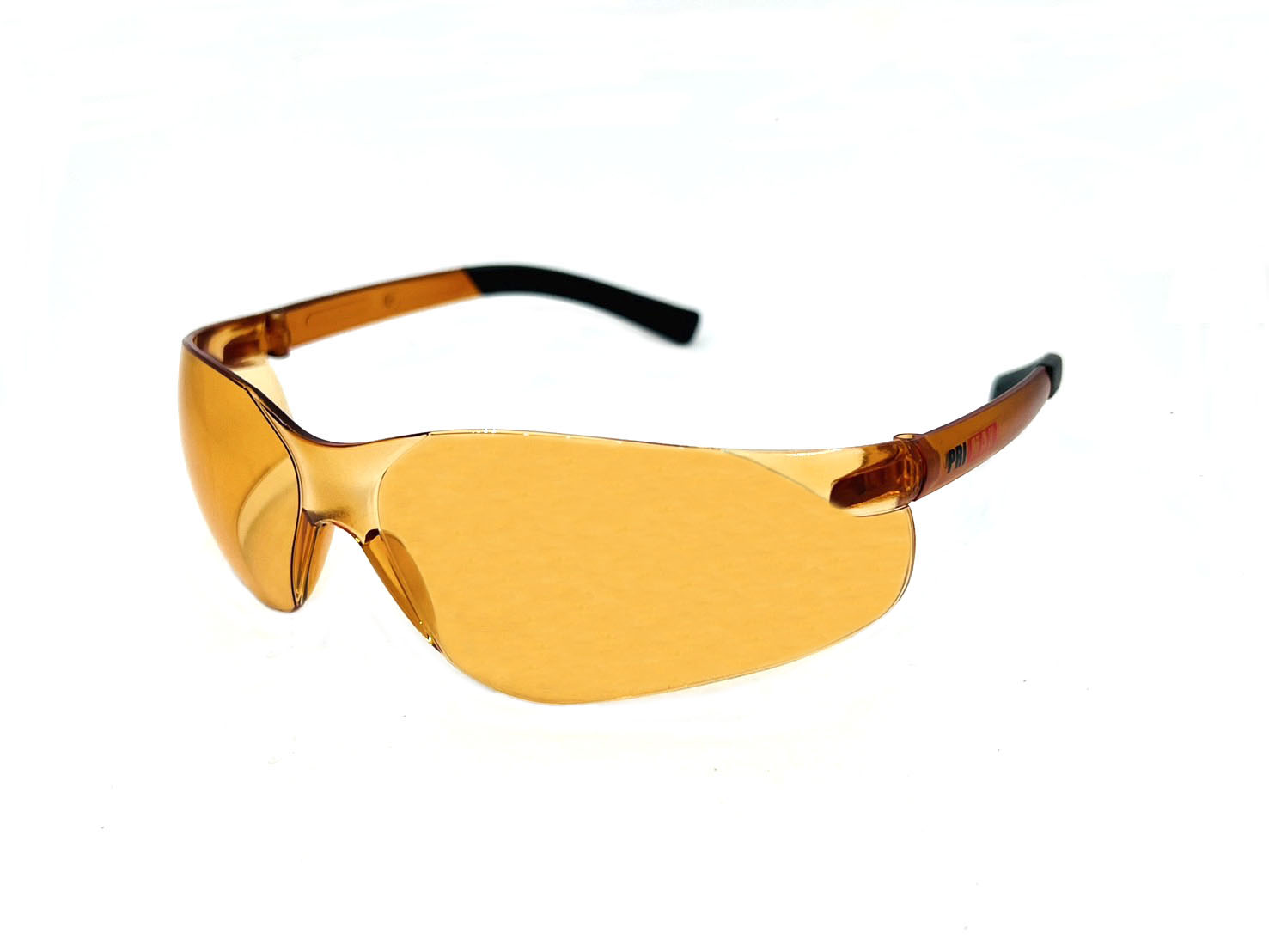 Rimless Safety Readers With Rubber Temple Tips, Orange Lens and Anti-Scratch Coating  <br> SG20OR