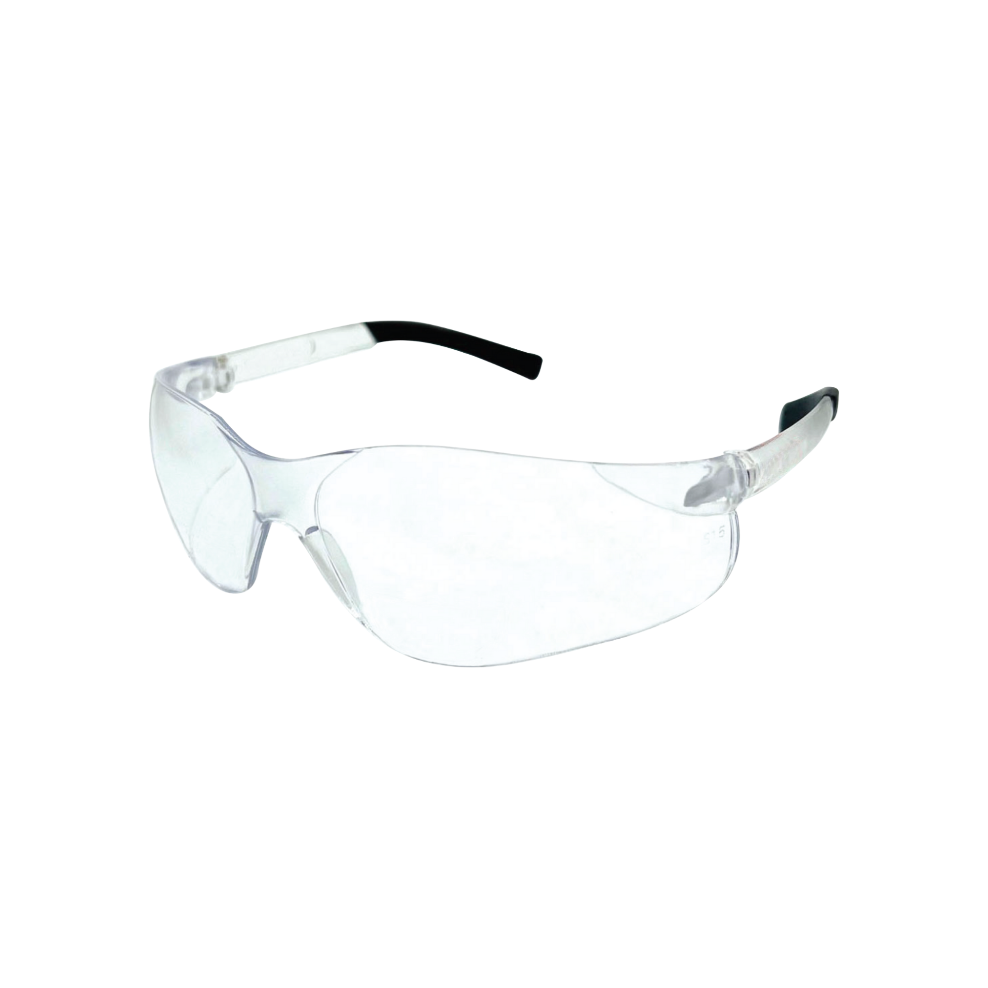 Rimless Safety Readers With Rubber Temple Tips, Clear Lens and Anti-Scratch/Anti-Fog Coating (No Logo) <br> SG20QC/AF