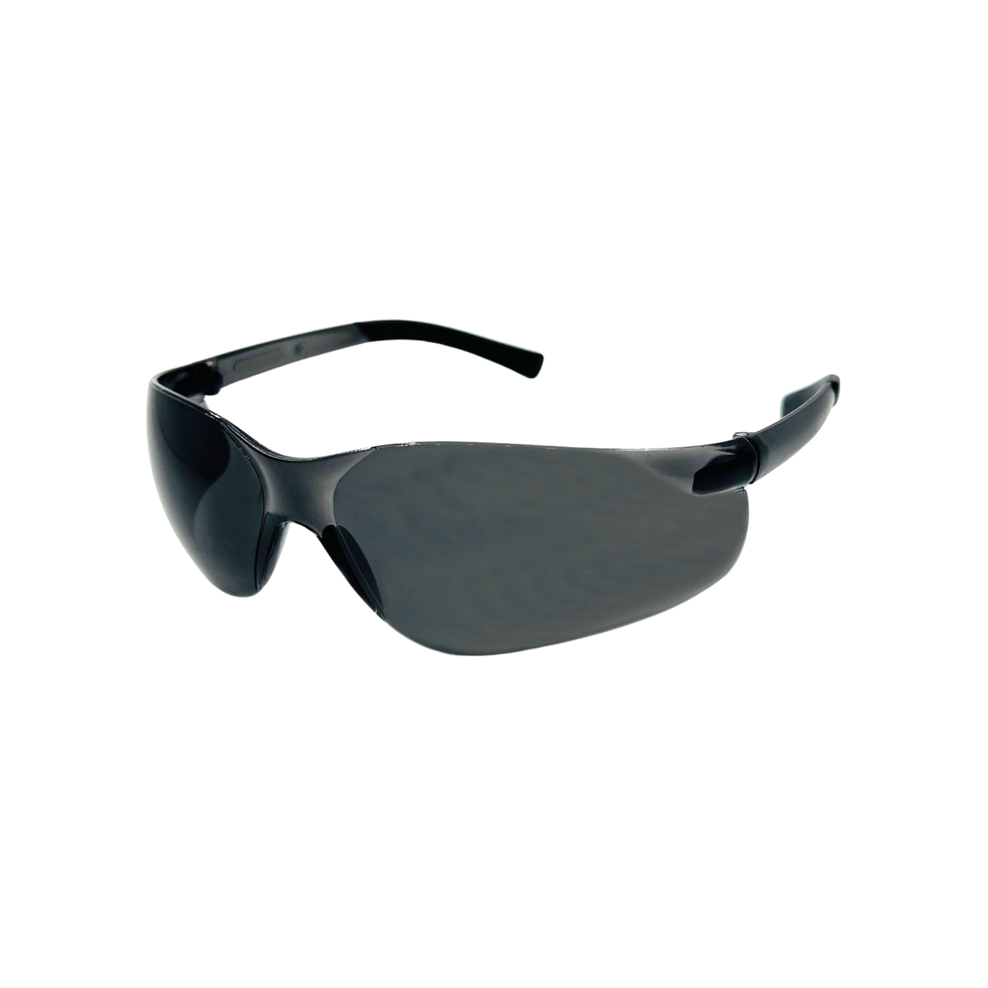 Rimless Safety Readers With Rubber Temple Tips, Gray Lens and Anti-Scratch/Anti-Fog Coating (No Logo)<br> SG20QG/AF