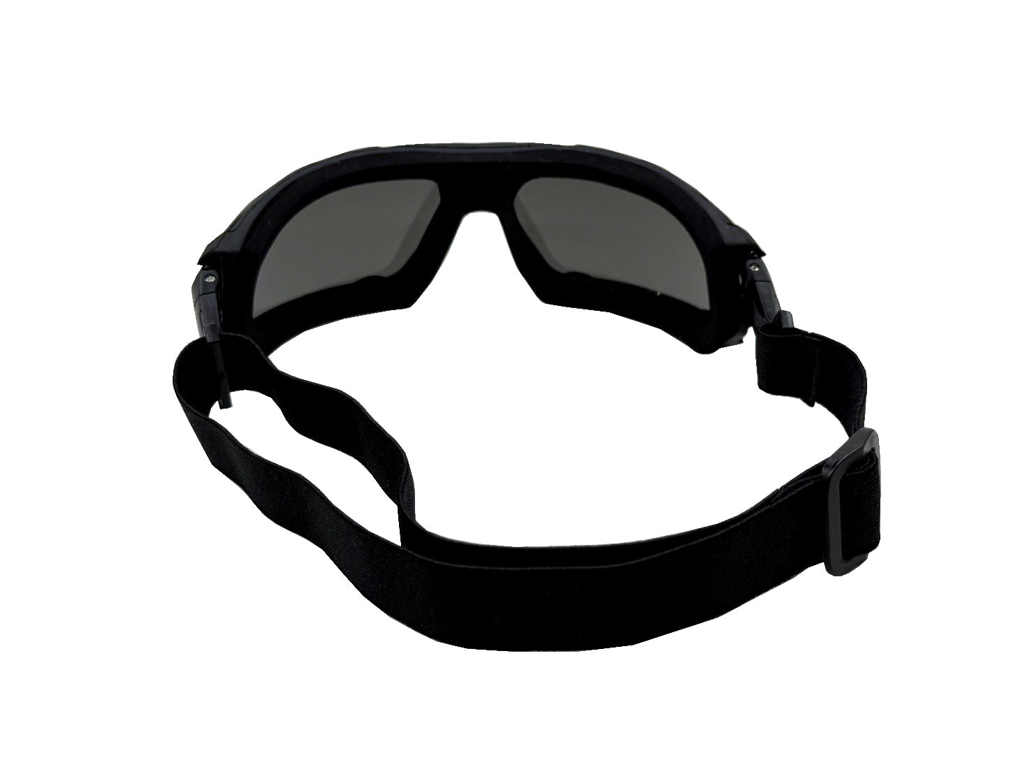 Full Frame Safety Glasses with Interchangeable Green Temples/Black Headband, Gray Lens and Anti-Scratch Coating <br> SG66G