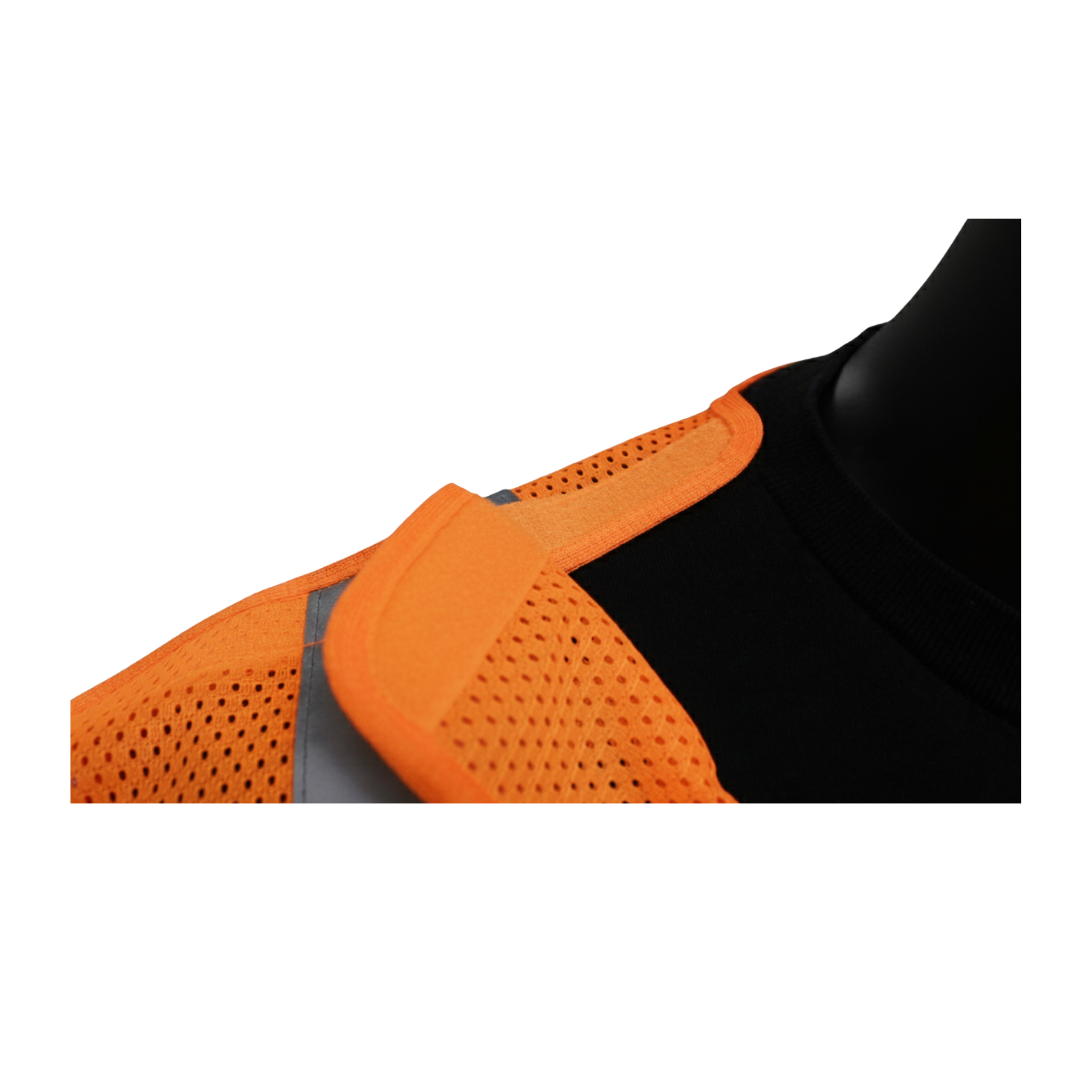 ANSI TYPE R CLASS 2 <br>HI-VIZ ORANGE 5-POINT BREAKAWAY SAFETY VEST <br> SV2605F