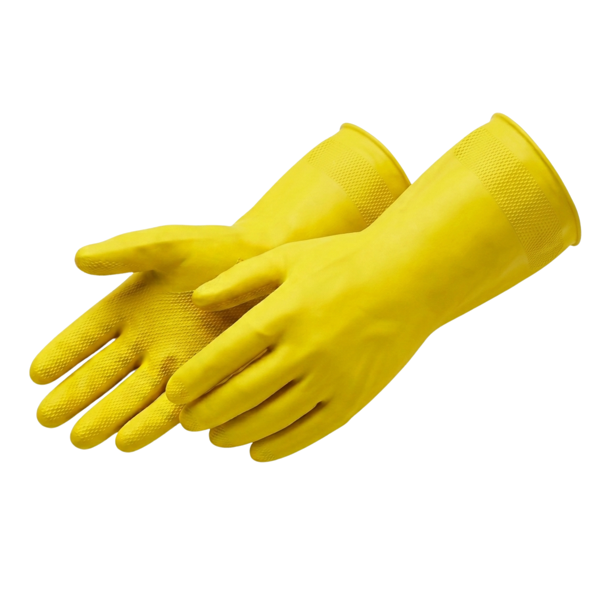 20 Mil Yellow Latex Unlined Glove <br> 3374
