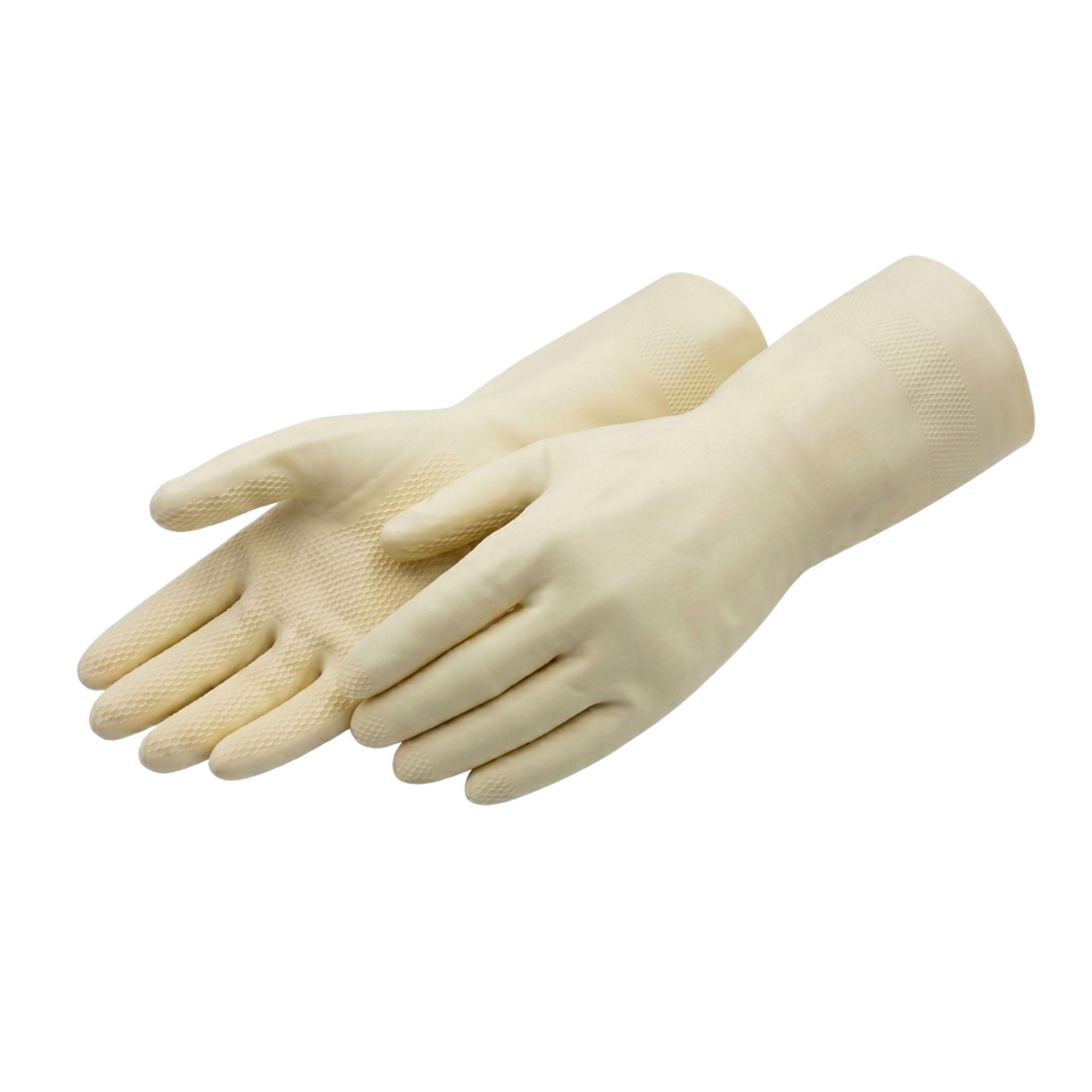18 Mil Natural Rubber Canners Latex Glove <br> 3980